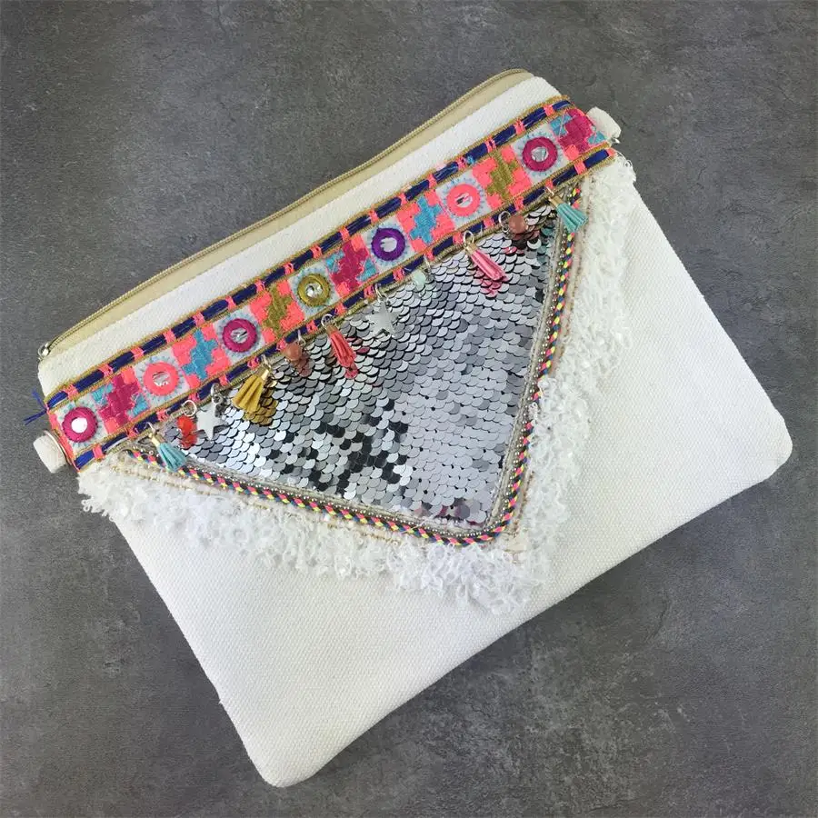 Boho кисточкой для женщин сумка винтажные женские сумки богемный этническая ретро