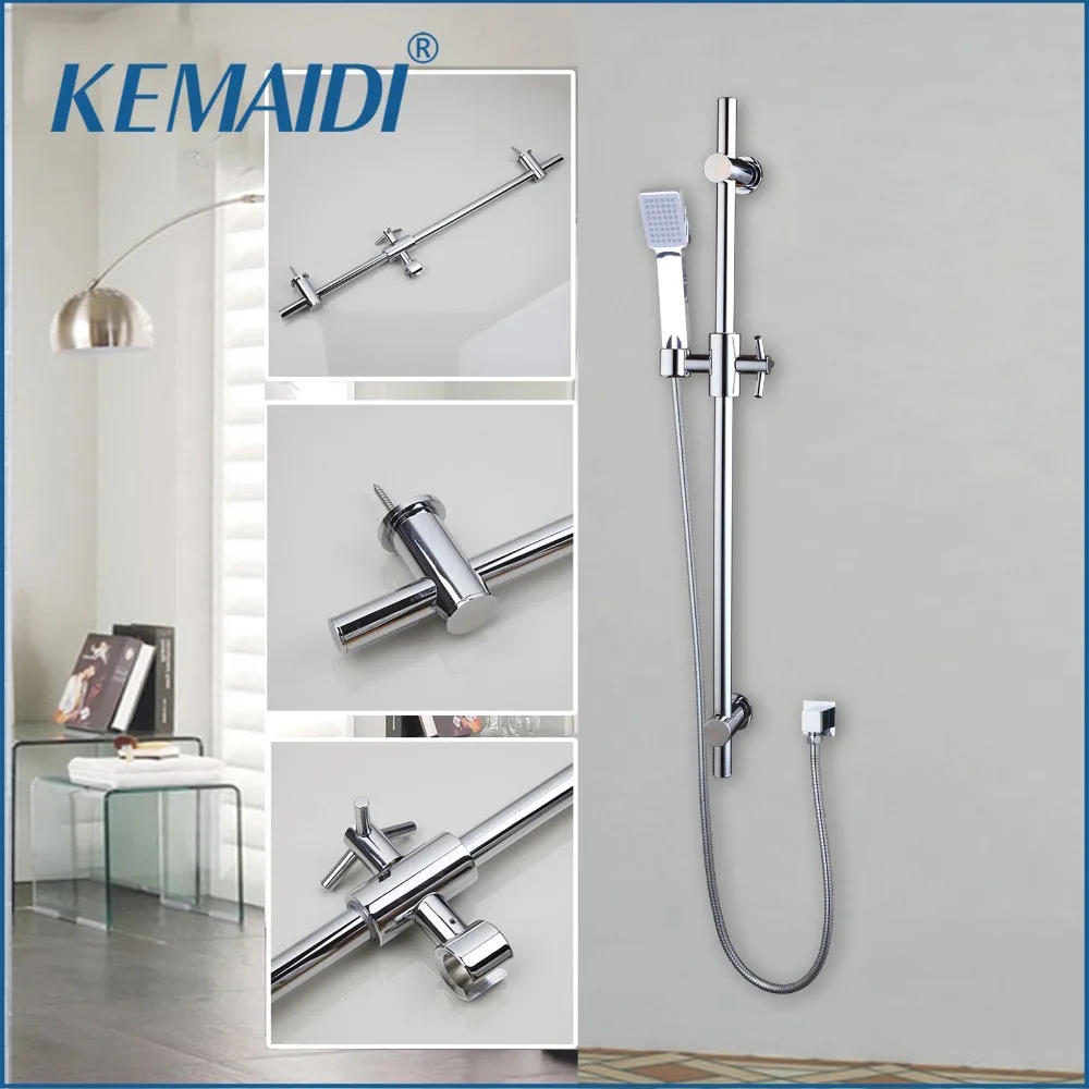 Смеситель для душа KEMAIDI хромированная насадка с ручным распылителем душа|faucet