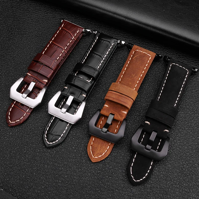 Натуральная кожа петля ремешок для наручных часов Apple Watch 5/4 полоса 40 мм 44 38 iwatch
