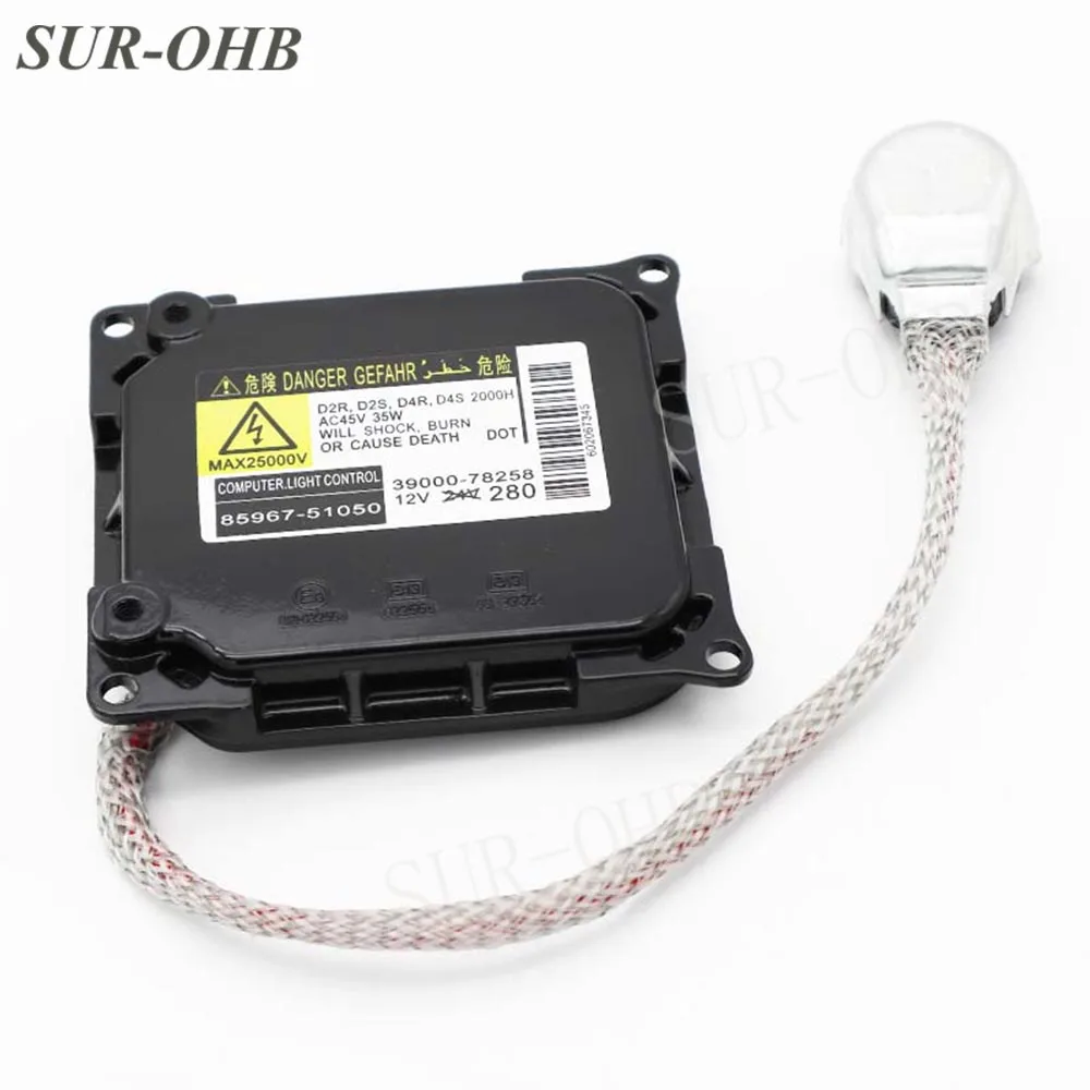 SUR-OHB Замена lexus 8596751050 D4S D4R HID ксеноновый балласт комплект фар DENSO KOITO KDLT003 DDLT003 для toyota 85967-51050