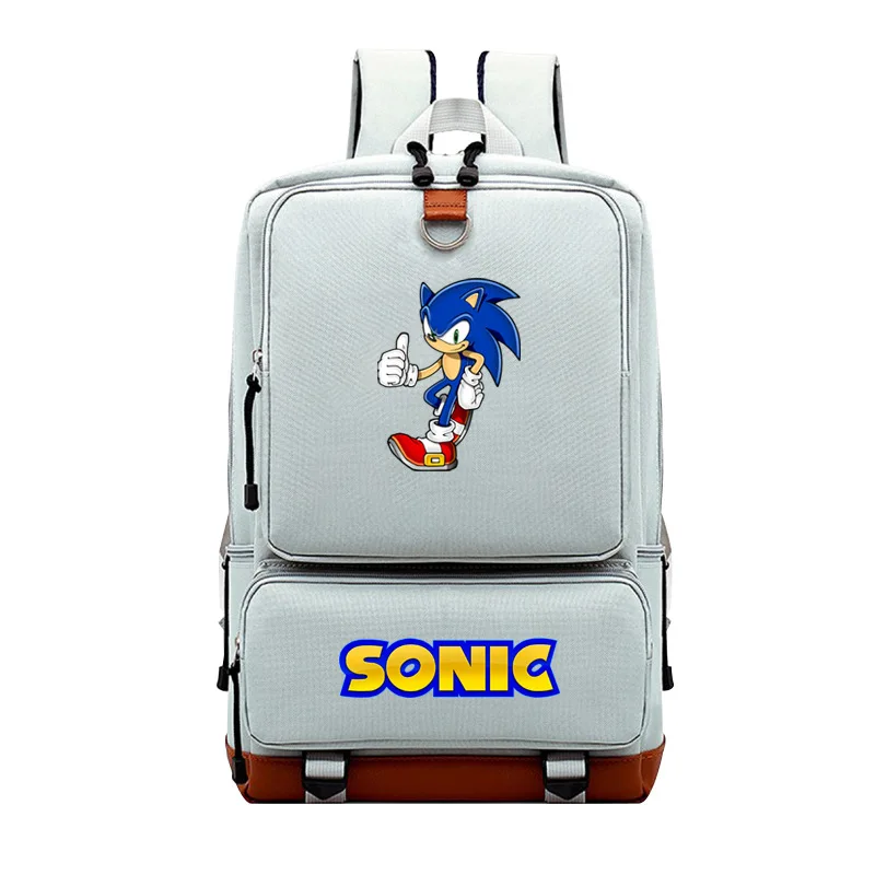 2 Прохладный Sonic зубная щётка рюкзак для учеников, мальчиков и девочек сумки модные Повседневное высокое качество туристический рюкзак человек Для женщин повседневная школьная сумка - Цвет: 2