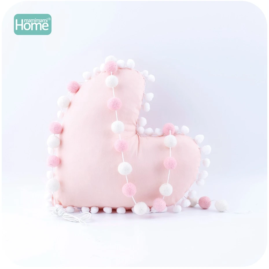 MamimamiHome 20 шт. шерстяное Войлочное кольцо шар розовый белый украшения Baby Shower
