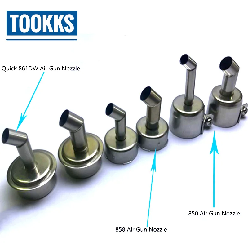 Насадка теплового пистолета 45 градусов насадка для Quick 861DW 858 850 2008 с микроскопом
