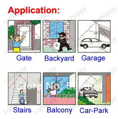 Мощный детектор движения PIR 10 Вт 900LM светильник безопасности для ворот лестницы