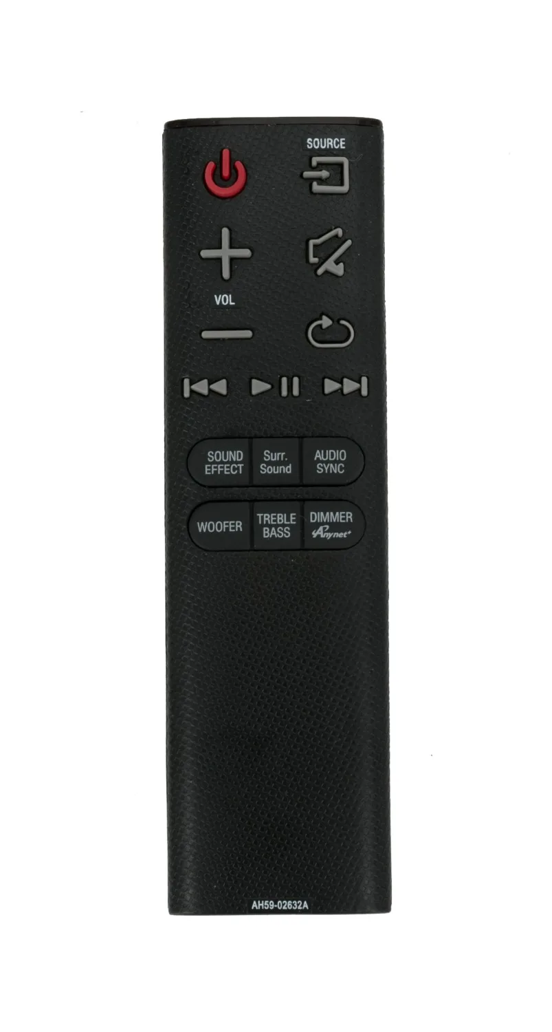 New Replacement Remote control AH59-02632A Compatible with Samsung Sound Bar HW-H751 ZA HW-H750 HWH750 HWH751 HW- H751 HWH750/Z |