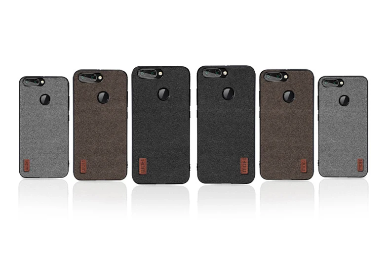 Для xiaomi mi 8 lite чехол MOFI для xiaomi mi 8X Задний тканевый чехол для xiaomi mi 8 lite мягкий край Полный чехол Деловой чехол