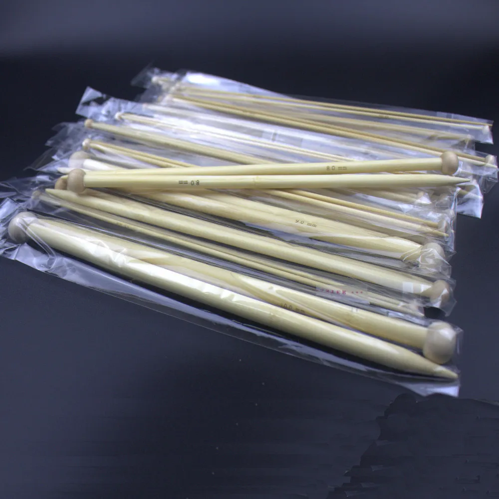 Спицы для вязания 8 дюймов 20 см 18 размеров 36 шт. 2 0 10 мм|knitting needles|weaving toolssingle pointed