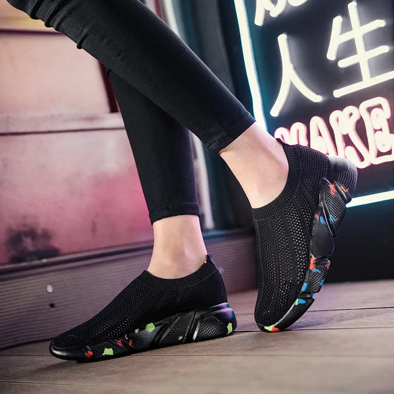 MWY/Модная однотонная обувь Женская на плоской подошве Zapatos Con Plataforma Para Mujer