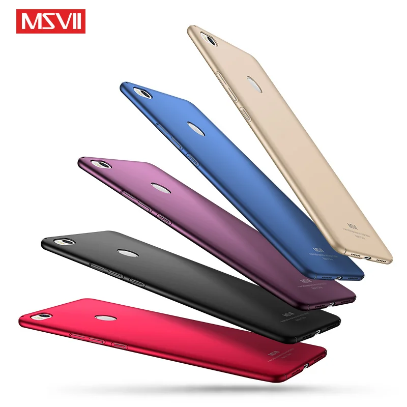 Msvii Чехлы для Xiaomi mi Max 3 Бампер Тонкий полная защита ПК Жесткий противоударный