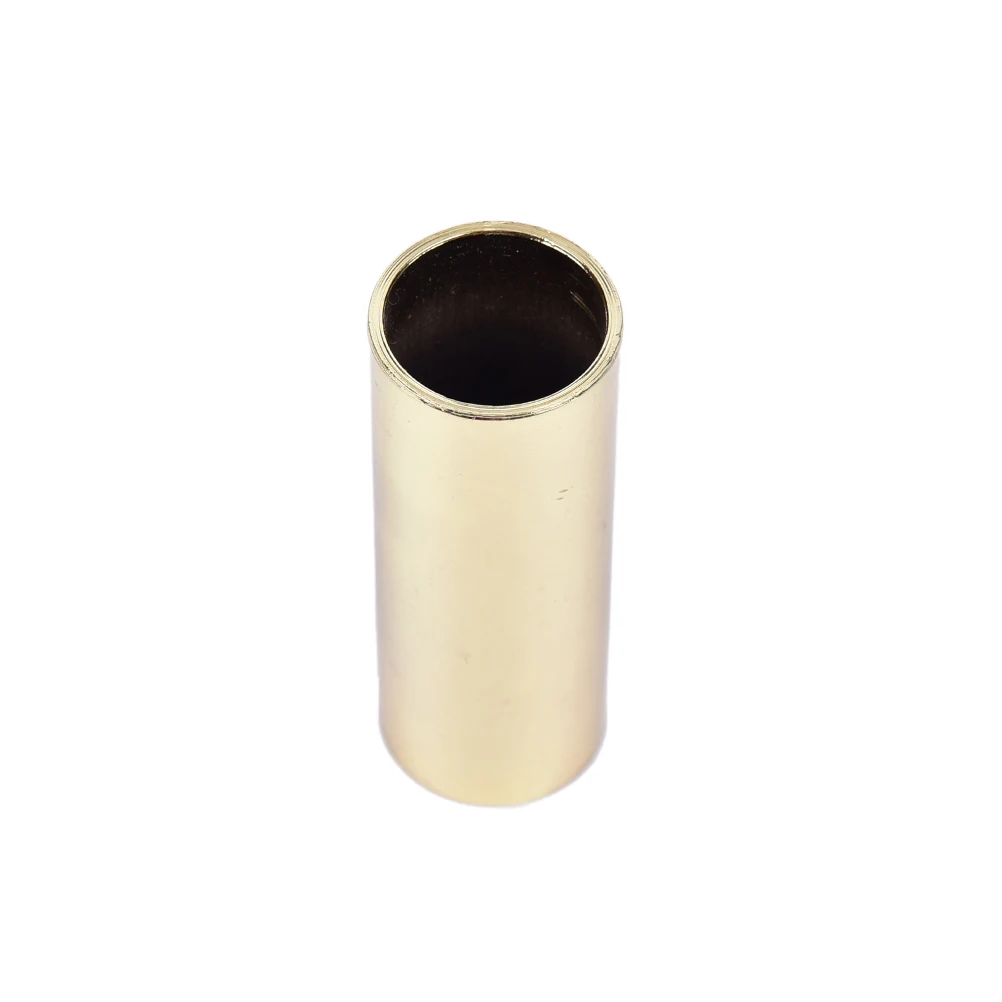 

New Metal Guitar Slider Finger Knuckle String Slides Cylinder Tube 70mm Golden