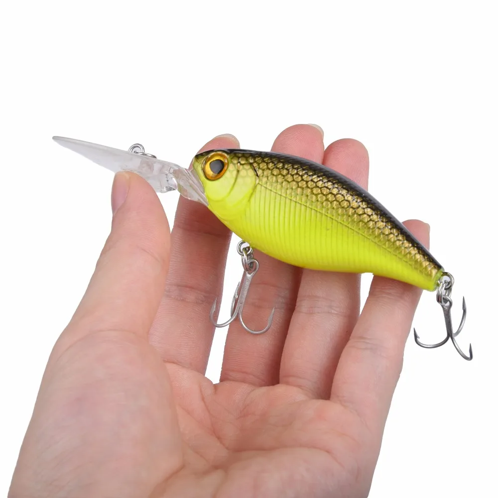 MadBite 11 см 20 г Глубина Жесткий Рыбалка приманки плавающий прикормы Crankbait Блесен 5