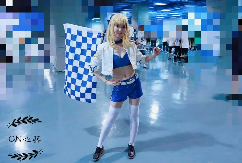 Fate type moon Косплей racing. ver костюмы Сэйбер на заказ| |