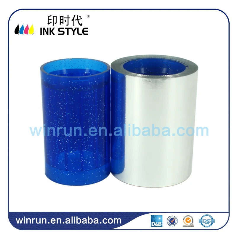 10 шт. Generic Datacard DC285 Серебряная лента без чипа 1000 принтов для SP25 SP30 SP35 SP75 CP40 CP60