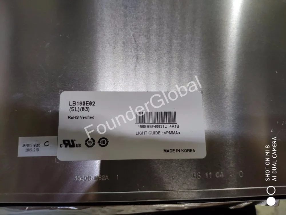 LB190E02 (SL) (03) SL03 SL 03 19 дюймовая ЖК панель|Сенсорный панели| |