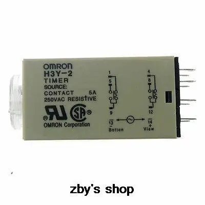 1 шт. 12VDC/24VDC/24VAC/110VAC/220VAC 8 шпильки DPDT Временная задержка включения-задержка 0 5 S-10S