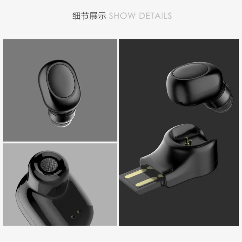 Беспроводные наушники Handfree Bluetooth наушники X11 мини Спортивная гарнитура шумоподавление наушник для телефонов Android IOS