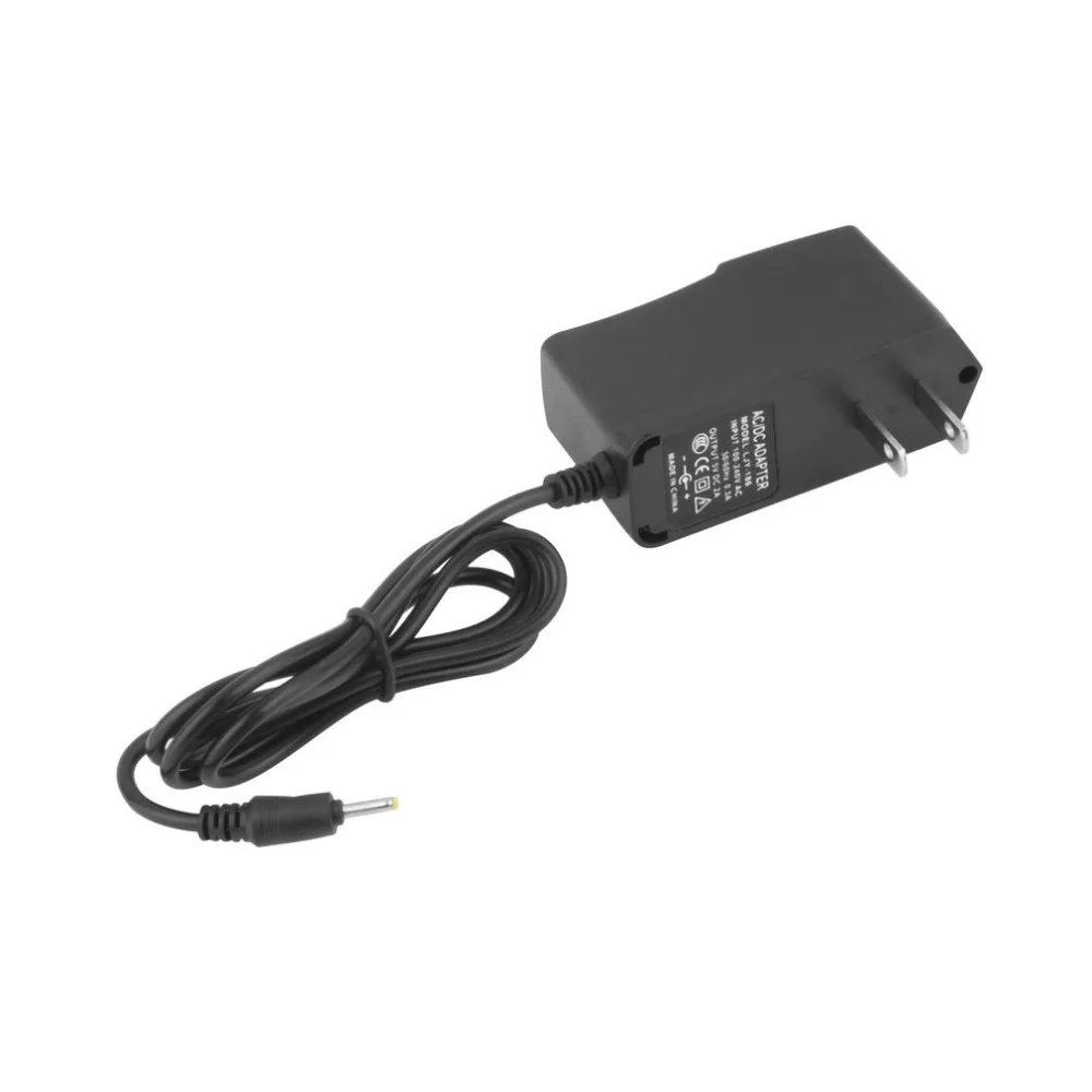 Универсальный черный IC адаптер питания AC зарядное устройство DC 5V 2A / 2000mA 2 5 мм