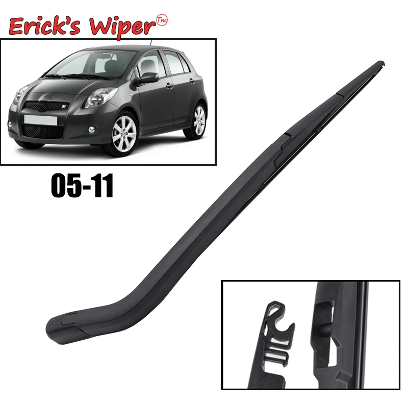Erick's Wiper 1" комплект заднего стеклоочистителя и рычага для Toyota Yaris Japan Built 2005-2011 лобовое стекло заднего стекла