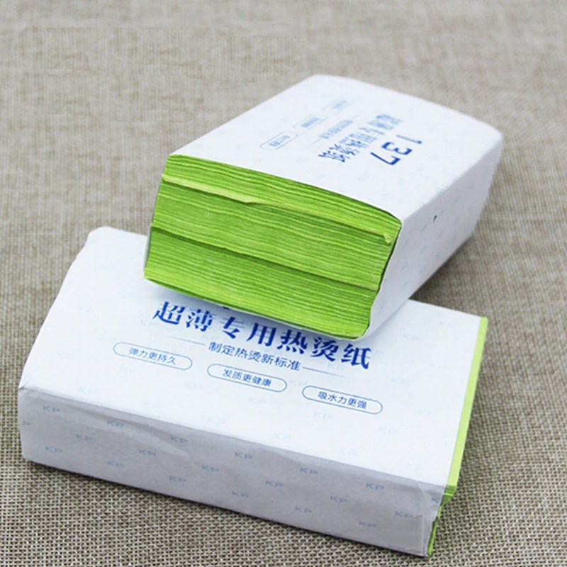 1 пакет вьющиеся волосы специальным Бумага Средства для укладки волос беля