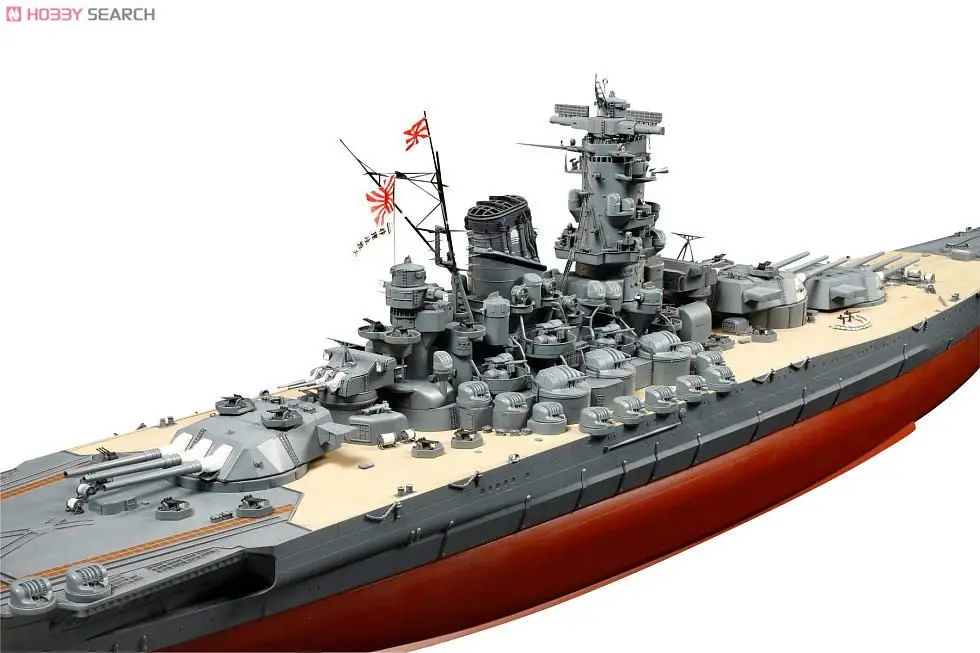 Tamiya 1/350 японский ВМС Японский линкор Ямато переопределенная версия 78025