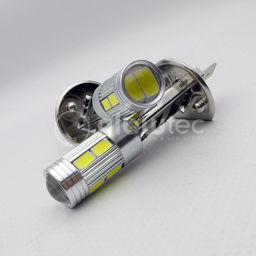 Оптовая продажа 10 шт. H1 SMD 10SMD яркая 5630 Автомобильная противотуманная фара лампа