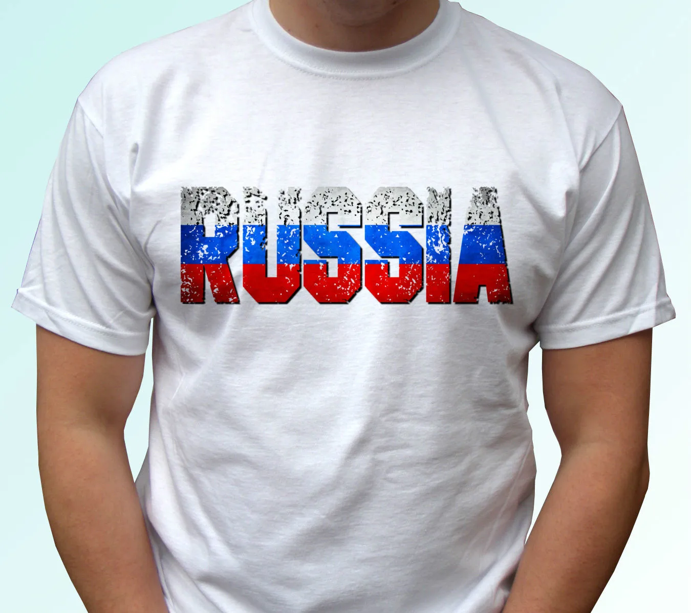 Дизайн рубашки с российским флагом-мужские и женские размеры | Мужская одежда
