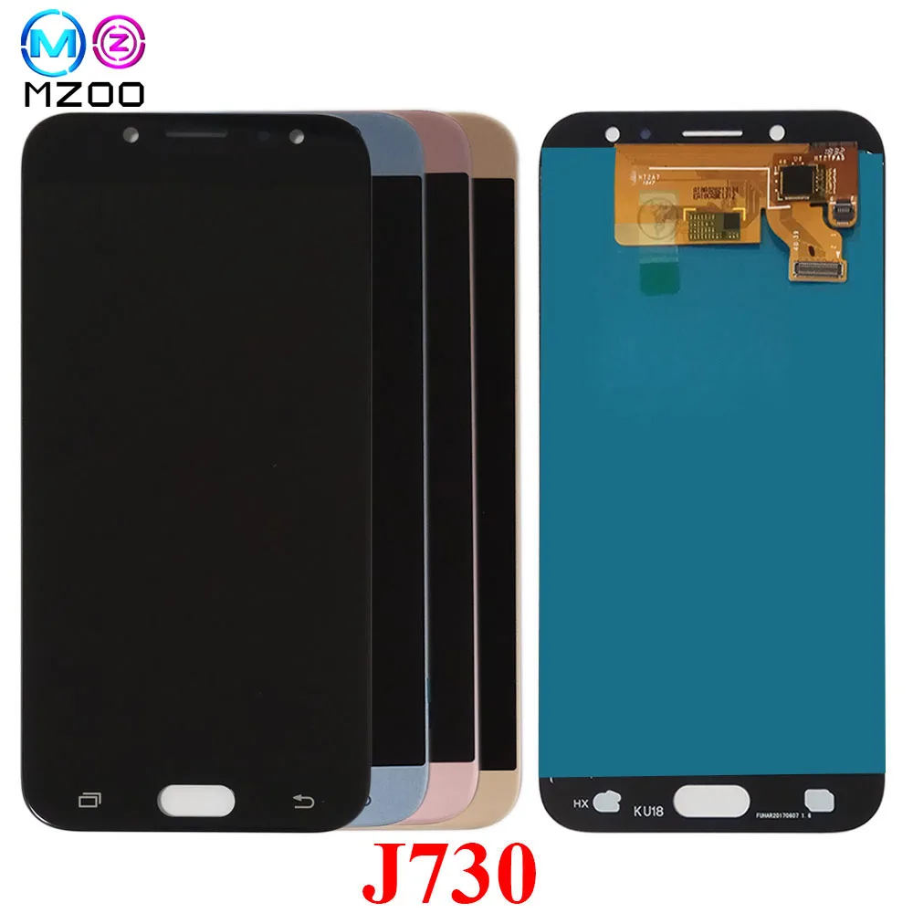 J730 ЖК-дисплей для samsung GALAXY J7 Pro 2017 J730F Дисплей Сенсорный экран Pantalla дигитайзер