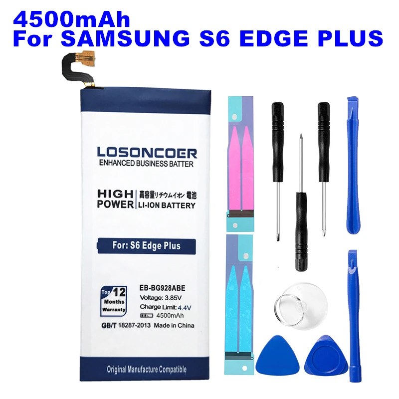 EB BG928ABE 4500mAh аккумулятор для Samsung GALAXY S6 Edge Plus G9287C G928V G9280 G928F G928A G928P G928T G928S G9287 G928L|cell phone