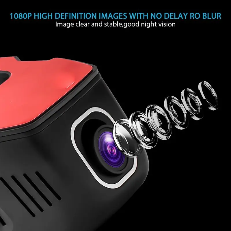 HD 1080P водительский рекордер Wifi приложение управление широкий угол приборной панели DVR камера видеорегистратор s