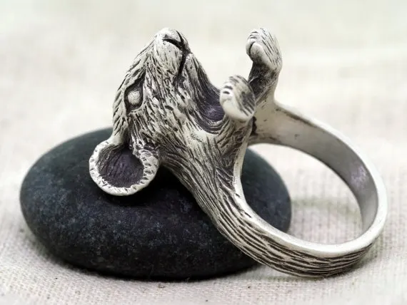 Винтажные Регулируемые кольца мыши высокое качество брендовые дизайнерские