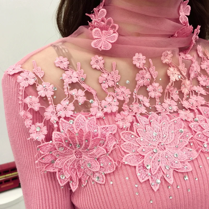 Эластичный вязаный свитер для женщин Коллекция 2021 года Сезон весна-осень