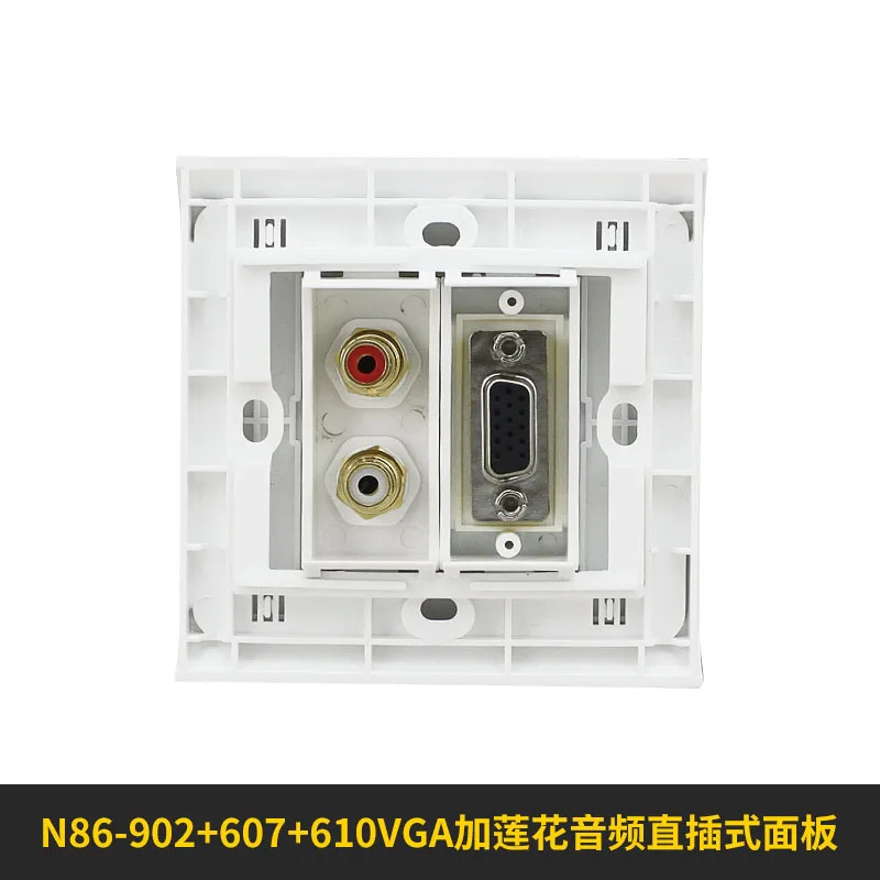 N86 902 + 607 610 VGA лотоса аудио Панель vga линии разъемы проводки Панель|Электрические