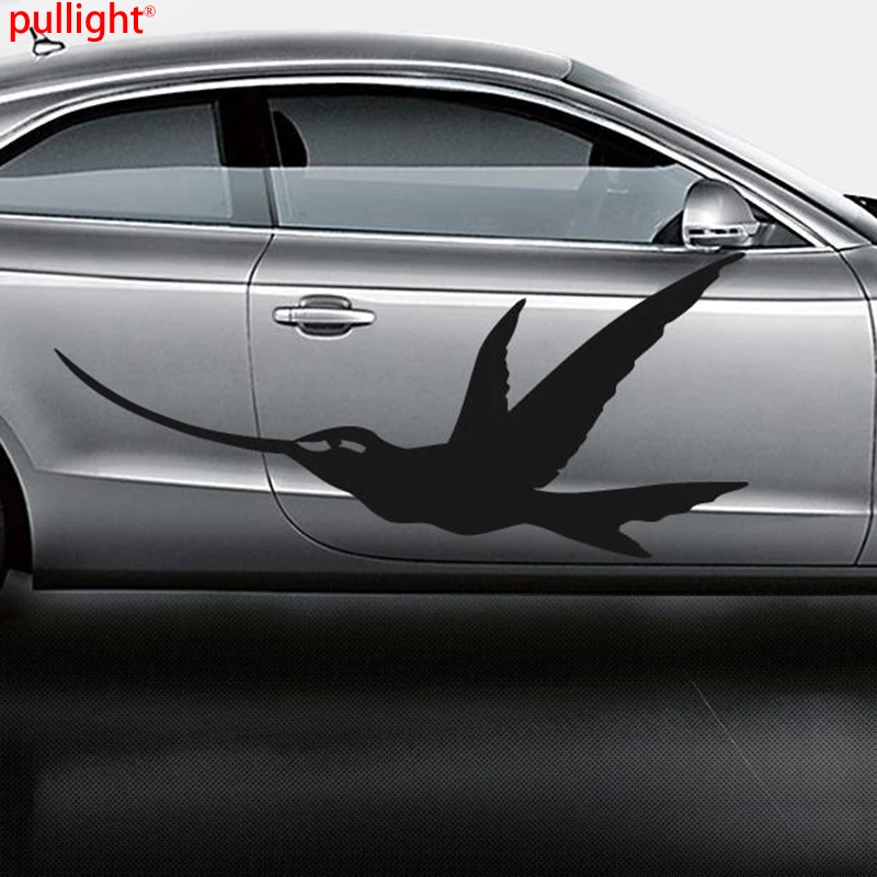 

1Pcs Car Side Decor Vinyl Graphics Decals Stickers Birds Hummingbird Flying Door Decals