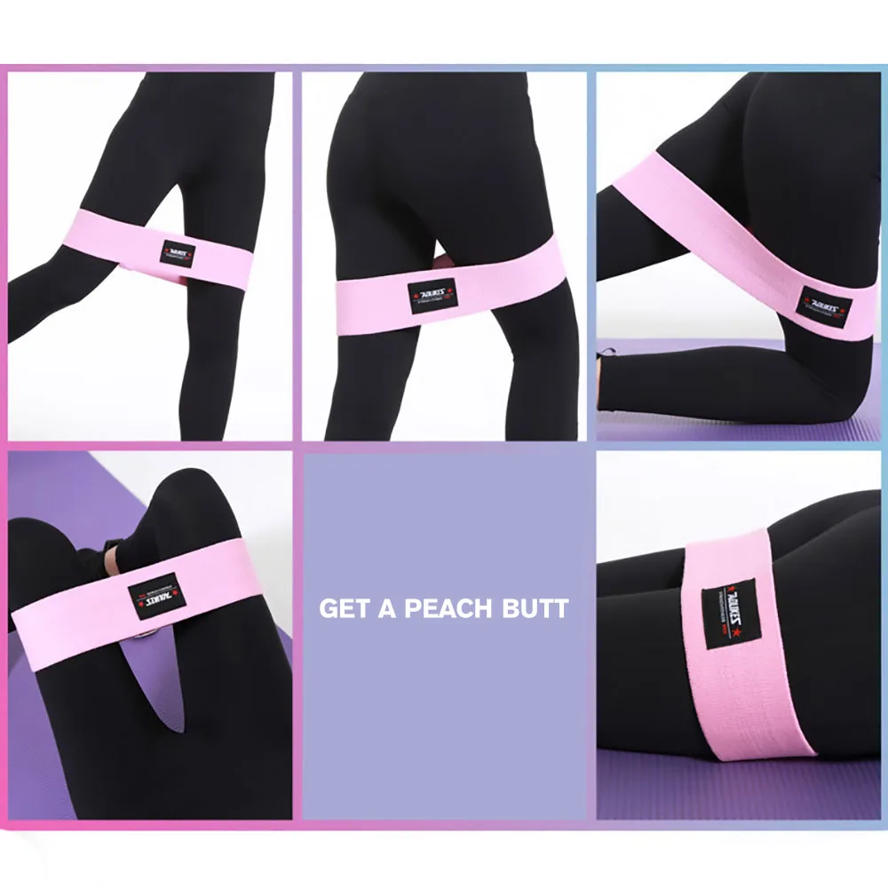 Тренировочные Эспандеры FDBRO для йоги фитнеса тренировок бедер упражнения на