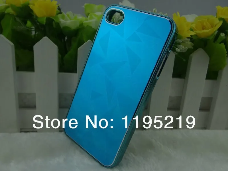 NEW LUXURY 3D Water Cube Aluminum Metal case for iphone 5C Grain Glitter cover with Fancy freeshipping |