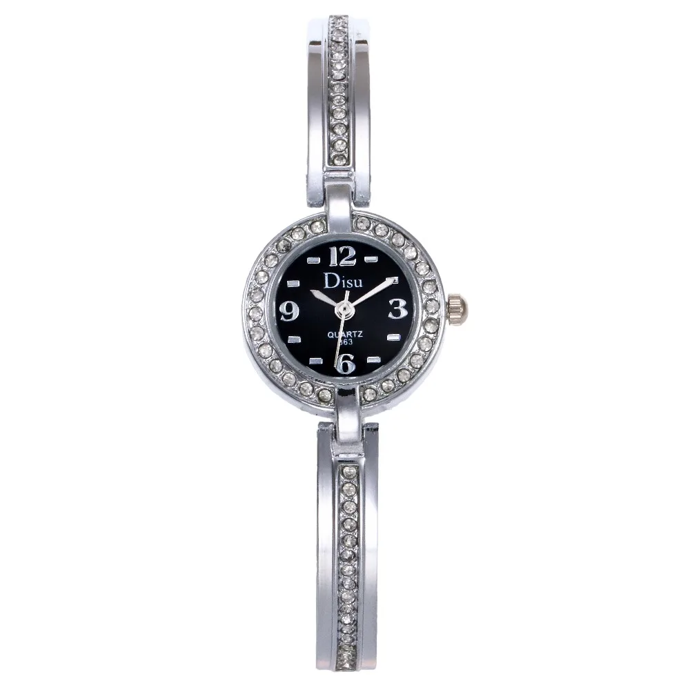 2018 новые Брендовые Часы-браслет женские роскошные часы с кристаллами наручные