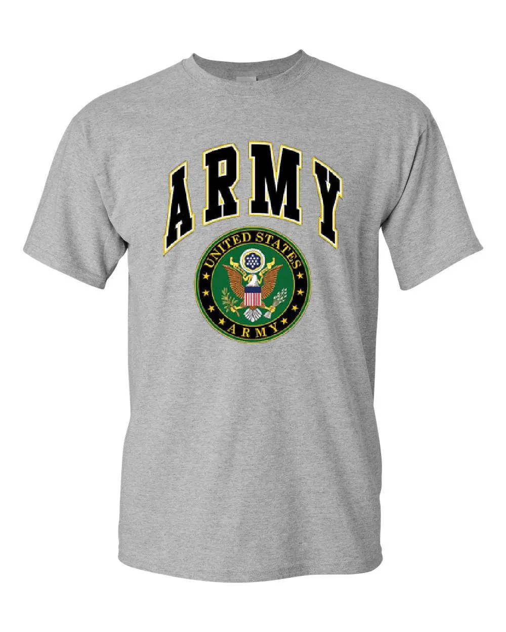 United States Army T-Shirt Crest Patriotic Tee Shirt Cool Casual pride t shirt men Unisex Fashion tshirt free shipping | Мужская одежда