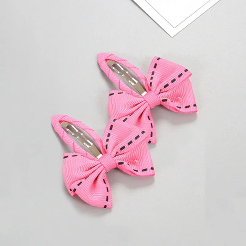 2 шт. заколки для волос с бантом девочек | Аксессуары одежды