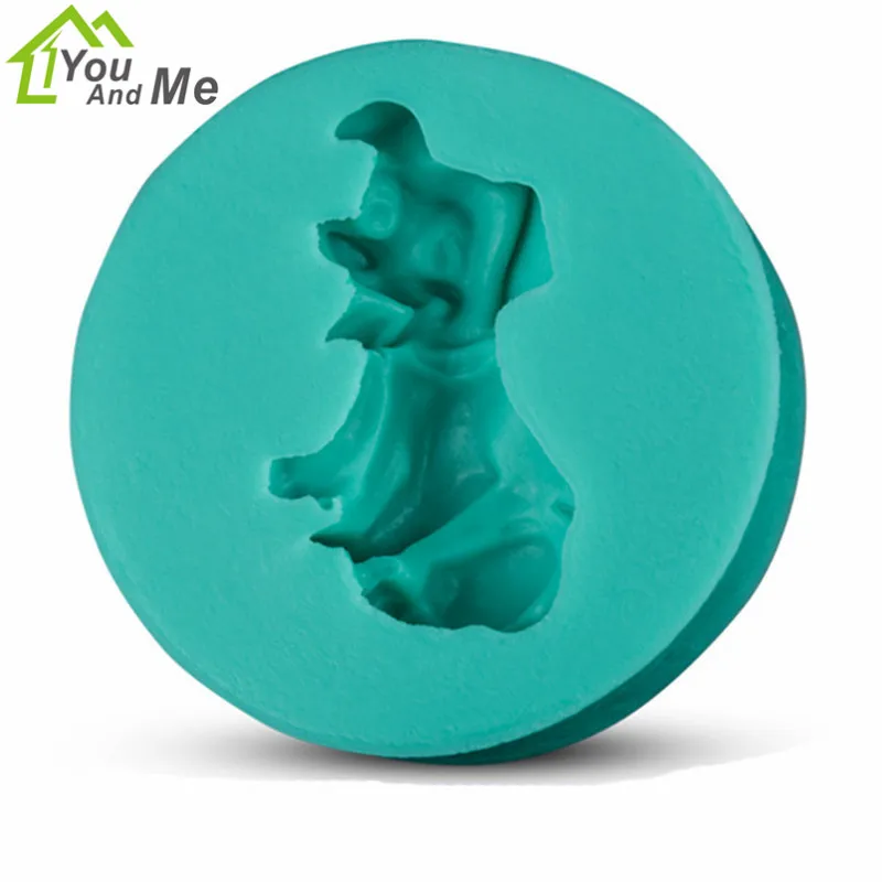 

Creative Animal Dog Shape Tongue Puppy Silicone Mould Bake Cookie Sugar Tools Cake Decoration Fondant Mold