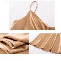 Fashion Women Solid Spaghetti Straps Backless Sleeveless Sexy Dresses Bottom Length Ladies Casual Dress New Summer Party Dress