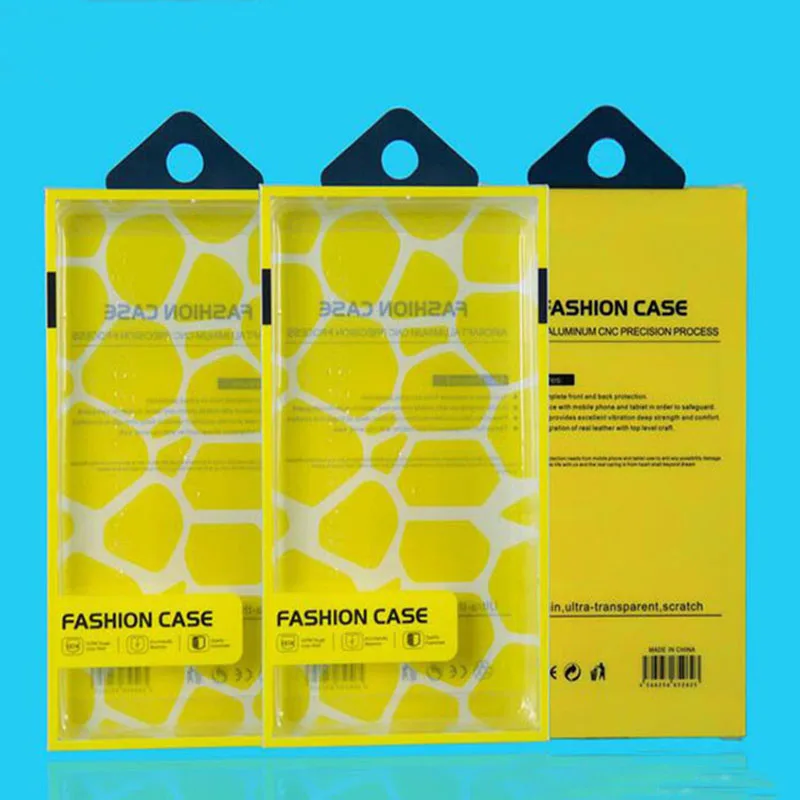 Универсальная упаковочная коробка из ПВХ для мобильного телефона розничная