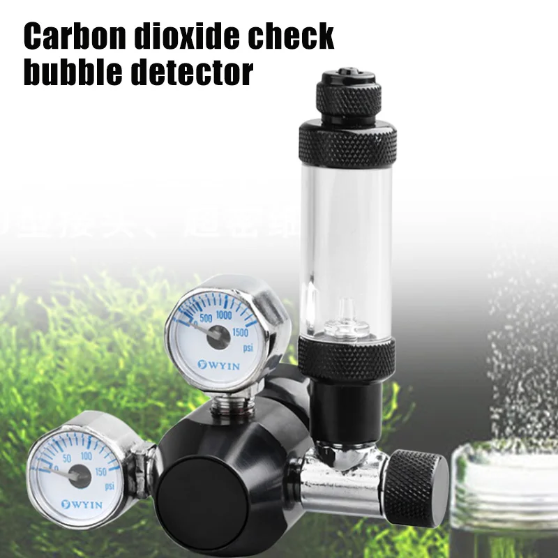 CO2 Aquarium Regulator Bubble Counter Durable for Planted Fish Tank DC156 | Дом и сад