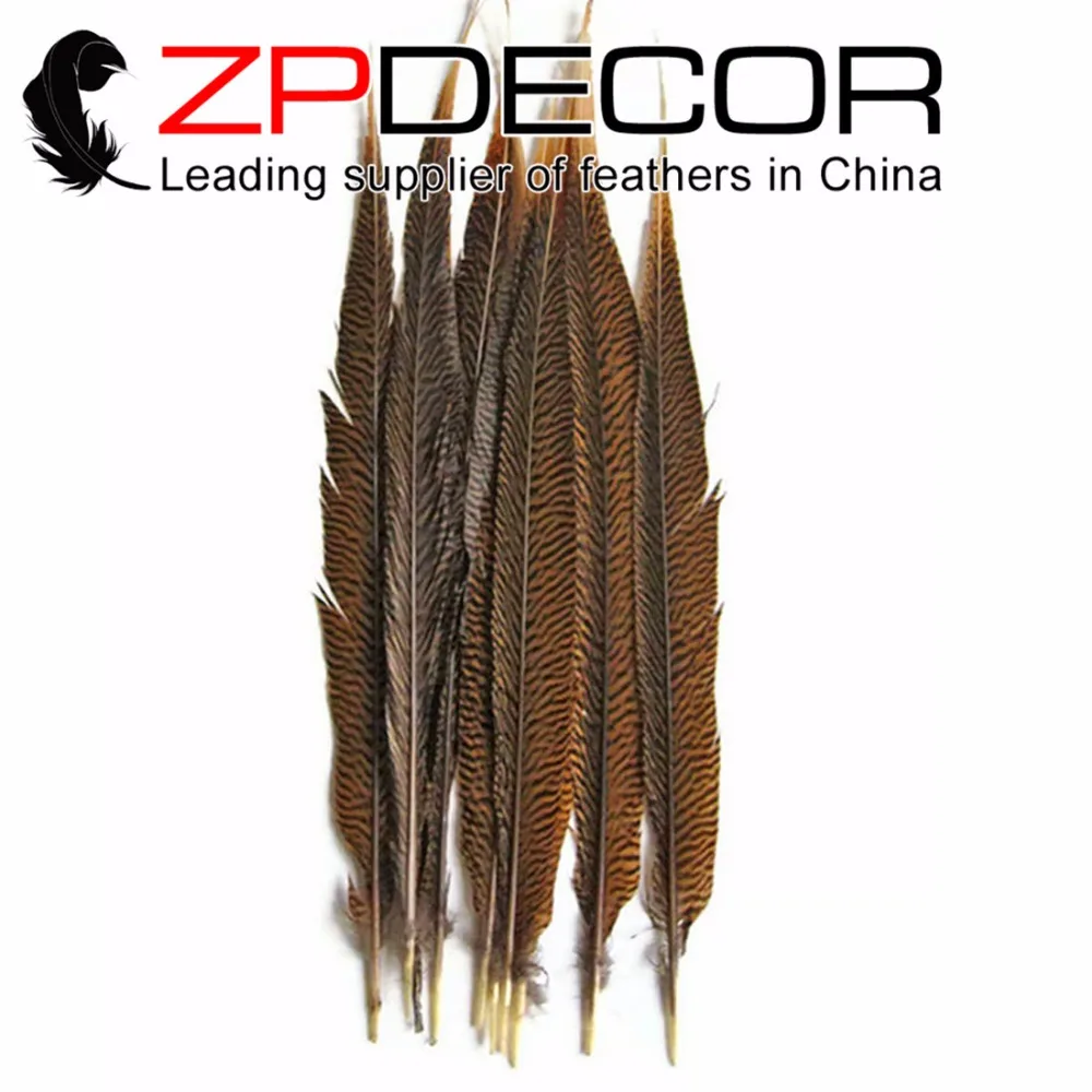 

Ведущий поставщик ZPDECOR 35-40 см (14-16 дюймов) 50 шт./лот ручная Сортировка натуральные золотые перья из хвоста фазана для карнавального декора