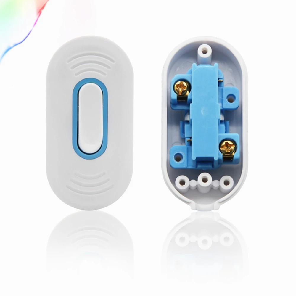 2 шт. переключатель головки 6A высокомощный управления линией и светодиодный