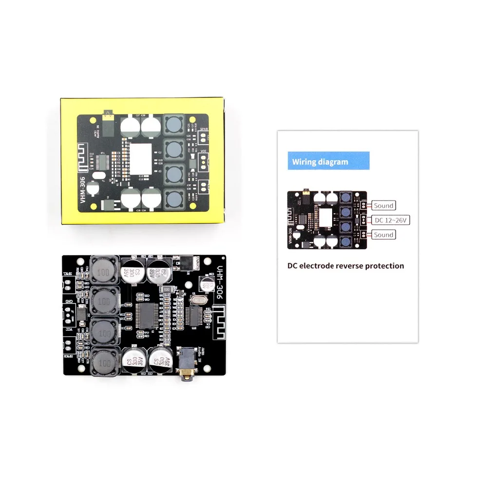 TPA3118 2x30 Вт 8 26 в DC стерео аудио Bluetooth 5 0 цифровая плата усилителя мощности для