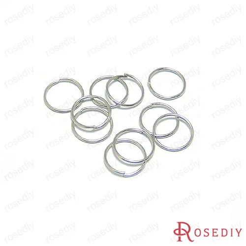 Wholesale Imitation Rhodium Diameter 3mm-20mm Round Metal Iron Jump Ring Diy Accessories (JM3067) | Украшения и аксессуары