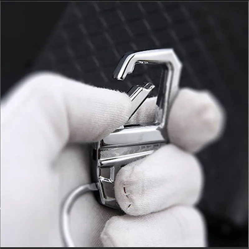 Bycobecy сплав Бизнес Новый Smart Key Holder ключа автомобиля Дело брелок для ключей