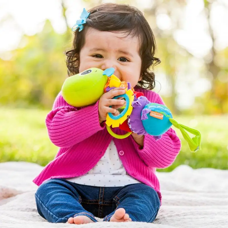 Funny Twist Caterpillars Sound Hanging Baby Rattles With Teethers 28cm Multifunction Bed Car Hang Toy Musical Bug | Игрушки и хобби