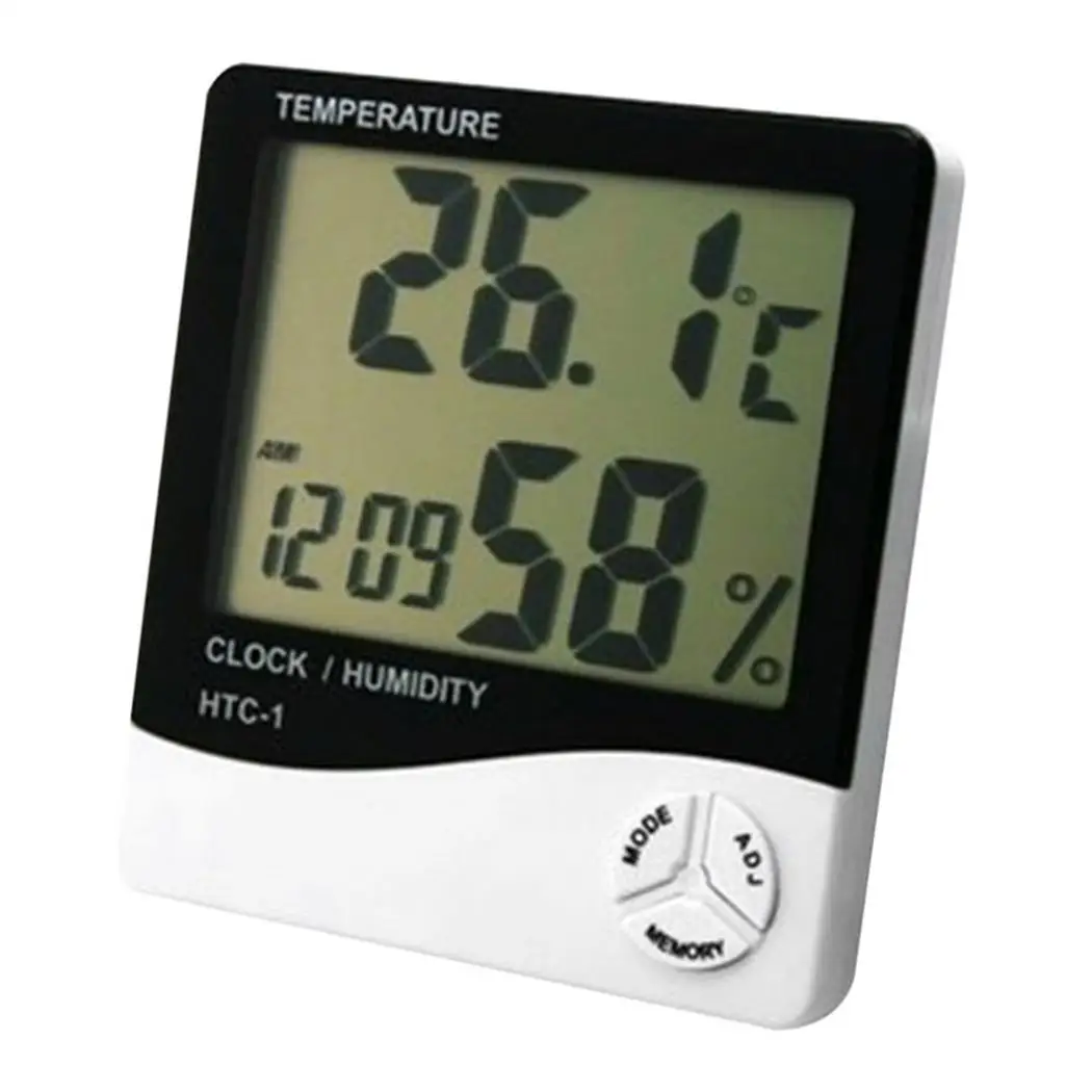 Портативный ЖК цифровой дисплей домашний Открытый термометр терморегулятор