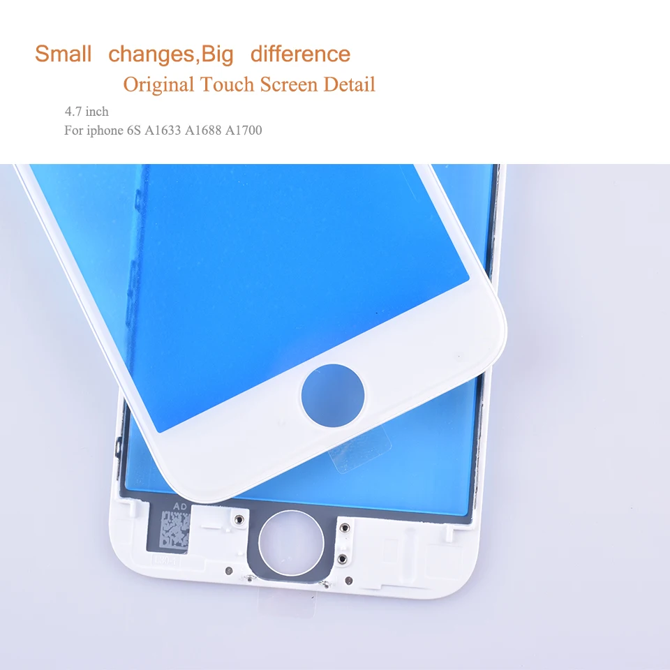 Сенсорный экран для iPhone 6S дигитайзер стеклянная панель объектива Передняя